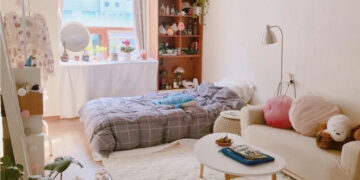 Những ý tưởng trang trí phòng ngủ kiểu Hàn Quốc đơn giản cho không gian nhỏ
